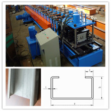 Full Automatic C Purlin Cold Roll Forming Machine with C Purlin Thickenss 2-3mm